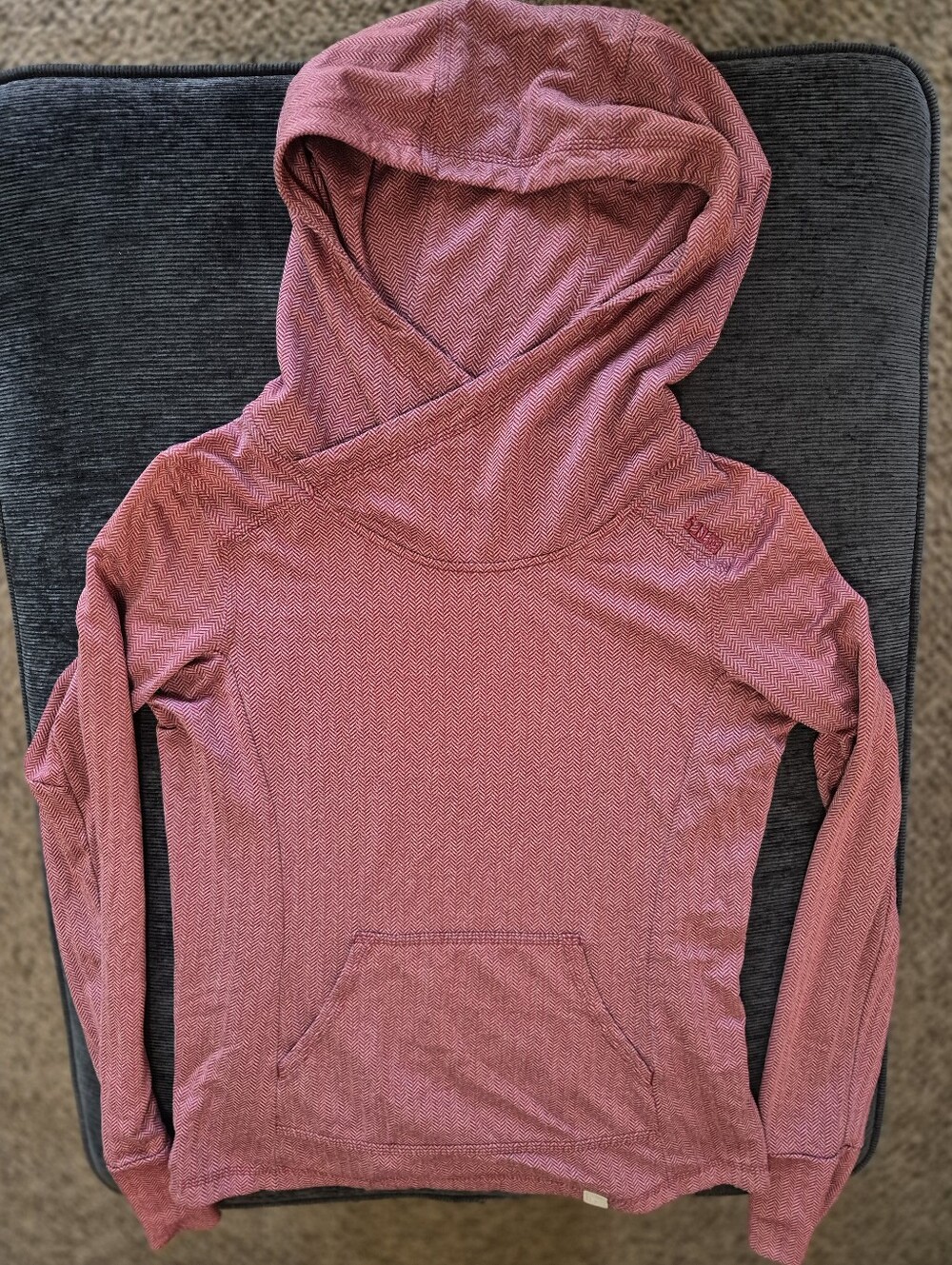 5.11 Tactical Women's Hooded Long-Sleeve Top in Dusty Rose